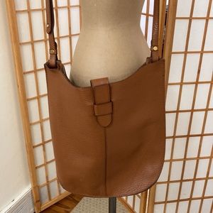 Banana Republic Leather Crossbody Purse Tote